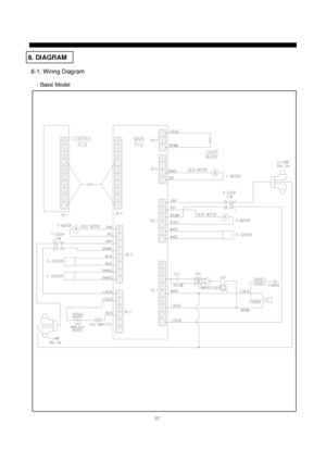 Page 3837
6-1. Wiring Diagram
6. DIAGRAM
- Basic Model
 