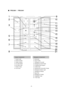 Page 8Freezer Compartmen
t    Refrigerator Compartment
  
1. Freezer Light  9. Deodorizer 
 2. Freezer Pockets
  10. Diary Pocket 
3. Freezer Shelves   11. Refrigerator Top Light  
5. Ice Cubes Maker   12. Refrigerator Small Pocket  
6. Ice Cubes Case   13. Foldaway Wine Support  
7. Freezer Case s  14. Chilled Case 
8. Front Cover   15. Refreshment (Home-Bar) Pocket  
  16. Refrigerator Bottom Light 
  17. Refrigerator Shelves 
  18. Egg Case 
  19. Refrigerator Pockets 
  20. Vegetables Case 
  21. Fruits...