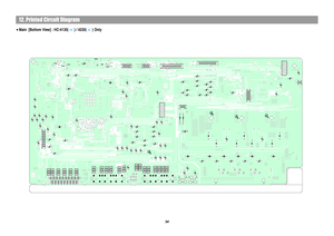 Page 5612. Printed Circuit Diagram
54
Main  [Bottom View] : HC-4130( ) / 4230( ) Only
 