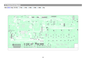 Page 5812. Printed Circuit Diagram
56
Main  [BottomView] : HC-4150( ) / 4160( ) / 4180( ) / 4250( ) / 4260( ) / 4280( ) Only
 