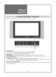 Page 2020
Name of
Each Part
Front Panel (DLP-26C2 / DLP-32C2)
Buttons on the TV set have the same functions as those of the remote controller.
Control Key Buttons.
ƒ 
 Buttons :  Each time you press this button, the TV will cycle through: 
TV / AV1 / AV2 / AV3(S-Video) / PC/HDMI / COMPONENT.
„ MENU Button : Use this button to enter and exit the MENU.
… 
 Buttons : Use this buttons to change your TV’s volume or to move the cursor in the menu.
† 
 PR Buttons : Use this buttons to change channels on your TV or...