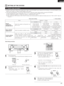 Page 27 
Use as analog
input/output connector
MD function.
Use analog input/output
connectors (TAPE) and
digital input connector
(TV/AUX1) as the
TV/AUX1 function.
27
ENGLISH
(1) Quick setup procedure
•Generally used system settings have already been made on the DHT-M330DV upon shipment from the factory, so the DHT-M330DV can be
used as such if there is no need to make changes to the system.
•In the cases described below, use the Quick Setup function to make the system settings before using the DHT-M330DV....