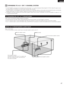 Page 4747
ENGLISH
12EXPANDING TO A 6.1- OR 7.1-CHANNEL SYSTEM
•The DHT-M330DV is equipped with a decoder function allowing 6.1- or 7.1-channel playback (Dolby Digital EX, DTS-ES, Dolby Pro-Logic IIx, etc.),
as well as PRE OUT connectors for surround back channels (SBL and SBR).
•The DHT-M330DV is also equipped with a pre-out connector for a subwoofer channel, so the system can be improved using a commercially
available superwoofer with built-in amplifier. (Signals are constantly output from the subwoofer...