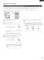 Page 5353
ENGLISH
•The included remote control unit can be used to turn the power to the standby mode after a maximum of 120 minutes. (Sleep timer)
•Use this function to automatically switch the power to the standby mode after a specific amount of time (minutes).
Example:  To set the power to the standby mode in 50 minutes according to the clock. Be sure to correct the current time setting.
(1) Setting the sleep timer (remote control unit only)
1Select and play the desired function.
2Press the SLEEP button....