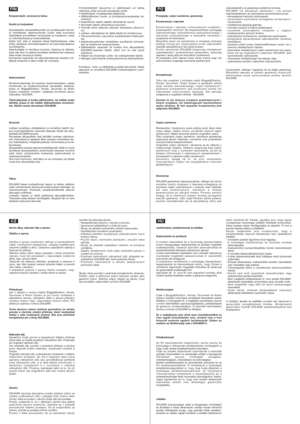 Page 67
Korjaamotyöt, varaosat ja takuu
Huolto ja korjaukset
Nykyaikaisten pensasleikkureiden ja turvallisuuden kannal-ta  merkittävien  rakenneryhmien  huolto  sekä  kunnostusedellyttävät  ammatillisen  koulutuksen  ja  korjaamon,  jossaon erikoistyökaluja ja koestuslaitteita.Kaikki  työt,  joita  ei  selosteta  tässä  käyttöohjeessa,  tuleeantaa vastaavan ammattikorjaamon tai sopimuskorjaamonsuoritettaviksi.Asiantuntijalla  on  tarvittava  koulutus,  kokemus  ja  välineet,joten hän aina voi tarjota hinnaltaan...