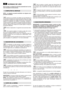 Page 2525
NORMAS DE USO
Para el motor y la batería (si estuviera presente) leer los rela-
tivos manuales de instrucciones.
NOTA - La máquina se puede suministrar con algunos com-
ponentes montados.
Colocar en la posición de trabajo los dos elementos (1)
previamente montados que componen la parte inferior del mango
y bloquearlos mediante las manijas inferiores (2). Montar la parte
superior (3) utilizando los tornillos (4) provistos, cuidando la
correcta colocación del espiral (5) de guía del cable de puesta en...