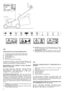 Page 66
KENNUNGSSCHILD UND MASCHINENBAUTEILE
1.Schalleistungspegel gemäß Richtlinie 2000/14/CE
2.Konformitätszeichen gemäß Richtlinie 98/37/EWG
3.Herstellungsjahr
4.Typ des Rasenmähers
5.Kennummer
6.Name und Anschrift des Herstellers
11.Fahrgestell   12.Motor   13.Schneidwerkzeug (Messer)   14.
Prallblech   15.Grasfangeinrichtung   16.Griff   17.Gashebel
18.Hebel der Motorbremse   19.Kupplungshebel
BESCHREIBUNG DER SYMBOLE AN DEN STEUERHE-
BELN (wo vorgesehen)
21.Langsam    22.Schnell    23.Starter    24.Motor...