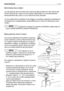 Page 169SOSTITUZIONE DELLE CINGHIE
La trasmissione del movimento dal motore all’asse posteriore e dal motore alla
lama è ottenuta per mezzo di due cinghie trapezoidali, la cui durata dipende
essenzialmente dal modo in cui la macchina viene utilizzata.
La loro sostituzione necessita di smontaggi e successive regolazioni abbastanza
complesse ed è indispensabile venga affidata ad un Centro di Assistenza Auto-
rizzato.
Sostituire le cinghie non appena manifestano palesi segni di
usura! USARE SEMPRE CINGHIE...