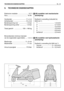 Page 226NL 45 TECHNISCHE EIGENSCHAPPEN 
9.TECHNISCHE EIGENSCHAPPEN 
Elektrische installatie....................... 12 V
Accu............................................. 18 Ah
Voorbanden.............................. 11 x 4-4
Achterbanden............................15 x 6-6
Bandenspanning voor ..................1,5 bar
Bandenspanning achter............... 1,0 bar
Totaal gewicht .................. 159 ÷ 168 kg
Binnendiameter (minimum diameter
van de ongesneden oppervlakte)
..... 1,4 m...