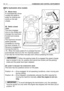 Page 62For hydrostatic drive models:
21. B
RAKE PEDAL
In hydrostatically driven
models this pedal is
solely for braking and
works on the rear
wheels.
22. S
PEED CHANGE
LEVER
This lever engages
drive to the wheels and
changes the machine’s
forward and reverse
speed.
The machine’s forward
speed gradually
increases by moving
the lever towards «F».
Reverse is engaged by
moving the lever to
«R». When the brake pedal (21) is pressed the lever
automatically returns to the «N» (neutral) position.
It can also be moved...