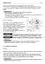 Page 28do motor e a lâmpada piloto se apaga para fazer a sinalização.
O circuito faz o seu reset automaticamente após alguns segundos; procurar e
solucionar as causas do defeito  para evitar que se repita novamente a sinali-
zação.
Para evitar a intervenção da protecção:
– Não inverter a polaridade da bateria;
– Não fazer funcionar a máquina sem a bateria, para não causar problemas no
funcionamento do regulador de carga;
– Prestar atenção para não causar curto-circuitos.
F
INAL DO TRABALHO
Terminado o corte,...