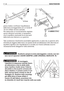 Page 169grana media e verificare l’equilibratura
della lama sorreggendola con un tondo Ø
18 mm infilato nel foro centrale.
Per assicurare un funzionamento regolare
senza vibrazioni anomale, è necessario
che lo squilibrio eventuale fra le due parti
della lama sia inferiore a un grammo.
Tale condizione è facilmente accertabile applicando un peso da un grammo all’e-
stremità più leggera della lama: se questa tende ad abbassarsi oltre alla linea di
equilibrio significa che l’equilibratura è corretta; se rimane...