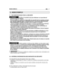 Page 61MODE D’EMPLOI17FR
5.1 RECOMMANDATIONS POUR LA SÉCURITÉ
N’utiliser la machine que pour effectuer ce à quoi elle est
destinée (tonte de l’herbe). 
Ne pas modifier ou enlever les dispositifs de sécurité dont la mac\
hine est équi-
pée. NE PAS OUBLIER QUE LUTILISATEUR EST TOUJOURS RESPONSABLE
DES DOMMAGES CAUSÉS À AUTRUI. Avant dutiliser la machine:
– lire les consignes générales de sécurité  ( ☛ 1.2), en accordant une attention
toute particulière à la marche et à la tonte sur des terrains e\
n pente;
– lire...