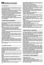 Page 2220
NORMAS DE SEGURIDADQUE SE DEBEN RESPETAR ESCRUPULOSAMENTE
1) Leer atentamente las instrucciones. Familiarizarse con los man-
dos y con el uso correcto de la cortadora de pasto. Aprender a
parar rápidamente el motor.
2) Utilizar la cortadora de pasto para el uso al que está destinado,
o sea, el corte y la recogida de hierba. Cualquier otro uso puede
resultar peligroso y provocar la avería de la máquina.
3) No dejar nunca que los niños o personas que no tengan la sufi-
ciente práctica con las...