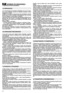 Page 2422
NORMAS DE SEGURANÇAA OBSERVAR ESCRUPULOSAMENTE
1) Ler atentamente as instruções. Familiarizar-se com os contro-
les e com a utilização correcta da relvadeira. Aprender a parar
rapidamente o motor.
2) Utilizar a relvadeira exclusivamente para a finalidade à qual se
destina, isto é, cortar e recolher a relva. Qualquer outro uso pode
vir a ser perigoso e causar danos à máquina.
3) Nunca permitir que a relvadeira seja usada por crianças ou por
pessoas que não tenham a necessária familiaridade com as...