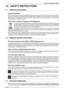 Page 5SAFETY INSTRUCTIONS
R699840 - Yunzi+ User Manual5
1.0 	SAFETY INSTRUCTIONS
1.1 	Important Information
Lead-free regulation
This product has a High Intensity Discharge (HID) lamp that contains a small amount of mercury. It also contains 
lead in some components. Disposal of these materials may be regulated in your community due to environmental 
considerations.  For  disposal  or  recycling  information  please  contact  your  local  authorities,  or  the  Electronics 
Industries Alliance:...