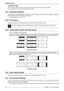 Page 26R699840 - Yunzi+ User Manual
INSTALLATION
26
Installation Style
Flip the image to the left or right, up or down according to the projection state of the projector:
Front, Ceiling Mount (F), Rear or Rear Ceiling mount (R)
10.3 	Keystone (Vertical)
Compensate for trapezoidal distortion caused by installation. Independently to the screen orientation, make sure 
that the projector is not tilt more than 5% up/down.
• Vertical Keystone from -16 to +16.
10.4 	Pincushion
Compensate distortions that may appear...