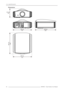 Page 3613.0  MAINTENANCE
36 R699823 - Yunzi Family User Manual
Dimensions
455 mm
17.9’’
505 mm
19.9’’
455 mm
17.9’ 215 mm
8.5’’
505 mm
19.9” 