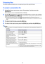 Page 4545
This section explains procedures you can project each type of file using File Viewer.
To project a presentation file
1.On the File Viewer main screen, select “Presentation” and then press the 
[ENTER] key.
This displays a menu of presentation (ECA or PtG) files.
2.Use the [] and [] keys to select the presentation file you want to play and then 
press the [ENTER] key (or [R] key).
This will start playback of the currently selected presentation file. Whenever there is an 
automatic pause in...