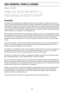 Page 8888
GNU GENERAL PUBLIC LICENSE
Version 2, June 1991
Copyright (C) 1989, 1991 Free Software Foundation, Inc.
51 Franklin Street, Fifth Floor, Boston, MA 02110-1301, USA
Everyone is permitted to copy and distribute verbatim copies
of this license document, but changing it is not allowed.
Preamble
The licenses for most software are designed to take away your freedom to share and change it. By 
contrast, the GNU General Public License is intended to guarantee your freedom to share and change 
free...