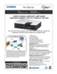 Page 1The Casio Pro series projectors with 3500 lumen brightness provides the 
brightness and performance needed for the largest rooms. 
●3500 lumens
●1.2X manual zoom.
●Mercury Lamp Free
●No Lamp to Replace
●Low Total Cost of Ownership
●Long Life--Up to 20,000 Hours
●Automatic Brightness Adjustment 
USB MODELS ONLY:
MobiShow®, WLAN Mobile Device Presentations 
(Windows® PC, Microsoft Windows® Mobile, 
Macintosh® PC, iPhone® / iPad® / iPod®, and 
Android®.)
RJ-45 Wired LAN
INTERACTIVE WHITEBOARD TECHNOLOGY...