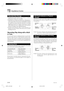 Page 42E-40
Song Memory Function
Recorded Data Storage
•Anything previously stored in song memory is replaced
whenever you make a new recording.
•Song Memory contents are retained even when power is
turned off, as long as the keyboard is being supplied battery
or AC adaptor power. If you remove the batteries or should
the batteries go dead while the keyboard is not being
supplied power by the AC adaptor, song memory contents
will be deleted. Be sure to supply power to the keyboard
with the AC adaptor when...