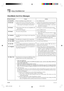 Page 62E-60
SmartMedia Card Error Messages
Display MessageCause
Action
Err Card R/W
Err No Card
Err Format
Err Protect
Err  SizeOver
Err  WrongDat
Err  Not  SMF0
Err  No  File
Err  Fragment
Err  Mem  FullThere is something wrong with the card.
(1) The card is not set correctly in the card slot.
(2) There is no card in the card slot or the card was
removed part way through a card operation.
(1) The format of the card is not compatible with
this keyboard.
(2) The card is damaged.
The card is write protected.
The...