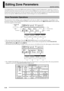 Page 30E-28
Editing Zone Parameters
Your Digital Piano is a four-zone MIDI master keyboard (“Master Control Configuration”, page E-4). A zone is a 
unit that controls the internal sound source and/or external MIDI device. Just as you can select a different internal 
sound source tone for each zone, you also can specify a mixer, DSP and other settings for an internal sound source, 
and you can specify a MIDI channel and other control settings for an external MIDI device.
The parameters whose settings can be...
