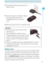 Page 2625
Getting Started with Your Phone
4. Plug the Wall Charger power plug into an  
electrical outlet. 
5. After the handset is completely charged,  
unplug the USB Cable from the 
Charging/Data Port, then close the 
cover. 
6. Make sure the port cover is completely closed.
Warning !
Hold the small connector with the USB  
mark facing up.
When inserting the connector into the 
Charging/Data port on the handset, hold the 
connector straight against the port without 
tilting it vertically or horizontally and...