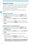 Page 5756
CONTACTS
Temp PTT Group
A Temp PTT Group allows you to quickly communicate with multiple 
contacts on a single PT T call. Temp PT T Groups can be created 
directly on your phone and are not permanently saved to your PT T 
Group list (unless you choose to save it). 
The following operation assigns a PT T Contact to the Temp PT T 
Group. 
Adding PTT Contacts
1.  From idle mode, press the Center Select Key [MENU], select 
Contacts, then press the Center Select Key [OK]. Press  
PTT Contact List.
2....