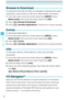 Page 8988
MEDIA CENTER
Browse & Download
To download tools that can help you navigate to entertainment spots, 
restaurants, and provide you with up-to-date weather information: 
1.  From idle mode, press the Center Select Key [MENU], select 
Media Center, then press the Center Select Key [OK].
2. Press 	 Browse & Download.
3. Press  Get New Applications. Follow the on-screen prompts. 
Extras
To download applications: 
1.  From idle mode, press the Center Select Key [MENU], select 
Media Center, then press the...