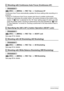 Page 83
83Advanced Settings
Procedure
[r ] (REC)  * [MENU]  * REC Tab  * Continuous AF
Continuous Auto Focus automatically updates  the focus setting while recording is in 
progress.
Turning on Continuous Auto Focus causes auto focus to update continuously.
• Before you half-press the shutter button, the camera focuses at the center of the  screen. If “ — Free” is selected for the “AF Area” setting (page 37) when you half-
press the shutter button, focusing is performed for the area specified by “ — Free”. 
If...