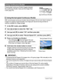 Page 5050Snapshot Tutorial
Pressing Ç (Continuous Shutter) toggles between 
the Continuous Shutter mode and the Single Shot 
mode (page 26).
With normal-speed continuous shutter (Normal Speed CS) you can shoot a series of 
images at a speed of approximately one image per second as long as there is 
memory available for image storage.
1.In the REC mode, press [MENU].
2.Use [4] and [6] to select the “REC” tab.
3.Use [8] and [2] to select “CS” and then press [6].
4.Use [8] and [2] to select “Normal Speed CS”, and...