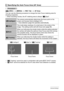 Page 9292Advanced Settings
Procedure
[r] (REC) * [MENU] * REC Tab * AF Area
You can use the following procedure to change the Auto Focus metering area for 
shooting snapshots.
• When recording movies, the AF metering area is always “Í Spot”.
•“Ë 
Tracking” cannot be used in combination with some BEST SHOT scenes.
•“I Multi” cannot be selected for the AF area while Face Detection is enabled.
Specifying the Auto Focus Area (AF Area)
 IntelligentThe camera automatically determines the focus point on the 
screen...