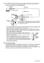 Page 153153Using the Camera with a Computer
4.Turn off the camera and then use the USB cable that comes with the 
camera to connect it to your Macintosh.
• The camera does not draw power over the USB cable. Check the battery level 
before connecting and make sure it is not too low.
• Make sure that you insert the cable connector into the USB/AV port until you 
feel it click securely into place. Failure to insert the connector fully can result in 
poor communication or malfunction.
• Note that even while the...