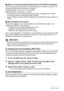 Page 122122Using the Camera with a Computer
.Minimum Computer System Requirements for HD Movie Playback
The minimum system requirements described below are necessary to play back HD 
movies recorded with this camera on a computer.
• The above are recommended system environments. Configuring one of these 
environments does not guarantee proper operation.
• Certain settings and other installed software may interfere with proper playback of 
movies.
.Movie Playback Precautions
Proper movie playback may not be...