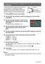 Page 1313Quick Start Basics
The first time you load a battery into the camera, a 
screen appears for configuring the display 
language, date, and time settings. Failure to set 
the date and time correctly will cause the wrong 
date and time data to be recorded with images.
1.Press [ON/OFF] to turn on the camera.
2.Use [8], [2], [4], and [6] to select the language you want and then 
press [SET].
3.Use [8], [2], [4], and [6] to select the area 
where you will be using the camera and then 
press [SET].
The...