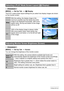 Page 124124Other Settings (Set Up)
Procedure
[MENU] * Set Up Tab * P Display
The PLAY mode screen layout settings let you select how display images are shown 
on the monitor screen.
Procedure
[MENU] * Set Up Tab * Screen
You can change the brightness of the monitor screen.
Selecting a PLAY Mode Screen Layout (P Display)
WideWith this setting, the display image is the 
maximum possible size that allows the entire 
image to be displayed horizontally. With some 
aspect ratios, the top and bottom of the image 
will...