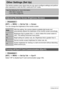 Page 134134Other Settings (Set Up)
Other Settings (Set Up)
This section explains menu items that you can use to configure settings and perform 
other operations in both the REC mode and PLAY mode.
Procedure
[SET] * MENU * Set Up Tab * Screen
You can change the brightness of the monitor screen.
Procedure
[SET] * MENU * Set Up Tab * Eye-Fi
Select “Off” to disable Eye-Fi card communication (page 129).
See the following for more information.
– REC Menu (page 63)
– PLAY Menu (page 90)
Adjusting Monitor Screen...