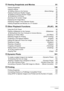 Page 66Contents
❚❙Viewing Snapshots and Movies 81
Viewing Snapshots  . . . . . . . . . . . . . . . . . . . . . . . . . . . . . . . . . . . . . . . . . .   . .  81
Viewing a Movie. . . . . . . . . . . . . . . . . . . . . . . . . . . . . . . . . . . . . . . . . . . . .   . .  81
❚Editing a Movie on the Camera  . . . . . . . . . . . . . . . . . . . . . . (Movie Editing) . . .  82Viewing Continuous Shutter Images . . . . . . . . . . . . . . . . . . . . . . . . . . . . .   . .  84❚Deleting Continuous Shutter Images...