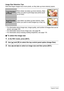 Page 3636Snapshot Tutorial
Image Size Selection Tips
Note that larger images have more pixels, so they take up more memory space.
• For information about image size, image quality, and number of images that can be 
stored, see page 183.
• For information about movie image size, see page 96.
• For information about resizing existing snapshots, see page 119.
.To select the image size
1.In the REC mode, press [SET].
2.Use [8] and [2] to select the top control panel option (Image Size).
3.Use [4] and [6] to select...