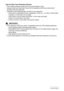 Page 9090Advanced Settings
Tips for Best Face Detection Results
• The camera performs center focus if it cannot detect a face.
• Always make sure that Auto Focus (AF) is selected as the focus mode when 
shooting with face detection.
• Detection of the following types of faces is not supported.
– A face that is obstructed by hair, sunglasses, a hat, etc., or a face in dark shade
– A profile or a face that is at an angle
– A face that is very far away and small, or very close and large
– A face in an area that is...