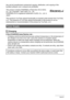 Page 180180Appendix
Any and all unauthorized commercial copying, distribution, and copying of the 
bundled software over a network are prohibited.
This product contains PrKERNELv4 Real-time OS of eSOL 
Co., Ltd. Copyright
© 2007 eSOL Co., Ltd.
PrKERNELv4 is a registered trademark of eSOL Co., Ltd. in 
Japan.
This product’s YouTube upload functionality is included under license from YouTube, 
LLC. The presence of YouTube upload functionality in this product is not an 
endorsement or recommendation of the product...