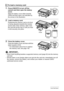 Page 2121Quick Start Basics
1.Press [ON/OFF] to turn off the 
camera and then open the battery 
cover.
Slide the battery cover slider towards 
OPEN and then open it as indicated by 
the arrows in the illustration.
2.Load a memory card.
Positioning the memory card so its front 
is facing upwards (towards the monitor 
screen side of the camera), slide it into 
the card slot all the way in until you hear 
it click securely into place.
3.Close the battery cover.
Close the battery cover and then shift the 
slider...