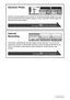 Page 1515Quick Start Basics
Dynamic Photo
Extract a moving subject out of a series of Continuous Shutter images you have 
shot and insert them into another image to create a Dynamic Photo image that 
features the moving subject.
Interval 
Recording
This feature automatically records images at fixed intervals. You can fix the 
camera to a bicycle or automobile and have it shoot at regular intervals as you 
travel. This feature is also ideal to shoot changes in clouds, flowers, and 
crowds.
See page 109 for more...