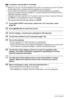 Page 127127Using the Camera with a Computer
.To upload a movie file to YouTube
• Before you can use YouTube Uploader for CASIO, you need to go to the YouTube 
website (http://www.youtube.com/) and register as a user there.
• Do not upload any video that is copyrighted (including neighboring copyrights) 
unless you yourself own the copyright or you have obtained the permission of the 
applicable copyright holder(s).
• A single movie shoot with the “For YouTube” scene can have a maximum file size 
of 2048MB or a...