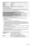 Page 170170Appendix
Approximate Battery Life
All of the values provided below represent the approximate amount of time under 
normal temperature (23°C (73°F)) before the camera turns off. These values are not 
guaranteed. Low temperatures shorten battery life.
• Battery: NP-80 (Rated Capacity: 700 mAh)
• Recording Medium: 1GB SD memory card (PRO HIGH SPEED (Panasonic 
Corporation))
• Measurement Conditions
*1Approximate number of shots (CIPA) (Operating Time)
In accordance with CIPA (Camera and Imaging Products...