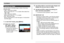 Page 123123
PLAYBACK
Resizing an Image
You can resize a recorded image to either of the three
following sizes.
• 1600 × 
1200 pixels (UXGA):
Best for print sizes 3.5˝ ×
 5˝ or smaller (More detail than
1280 × 
960)
• 1280 × 
960 pixels (SXGA):
Best for print sizes 3.5˝ ×
 5˝ or smaller
• 640 × 
480 pixels (VGA):
Best for attachment to e-mail messages or incorporation
into Web pages
1.In the PLAY mode, press [MENU].
2.Select the “PLAY”
tab, select “Resize”,
and then press [].
• Note that this operation is...