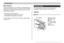 Page 23GETTING READY
23
 File Memory
The term “file memory” in this manual is a general term that
refers to the location where your camera is currently storing
the images you record. File memory can be any one of the
following three locations.
• The camera’s built-in memory
• An SD memory card loaded in the camera
• A MultiMediaCard loaded in the camera
For more information about how the camera stores images,
see page 195.
 Front
General Guide
The following illustrations show the names of each
component,...