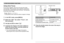 Page 7272
OTHER RECORDING FUNCTIONS
Using Auto Focus
As its name suggests, Auto Focus focuses the image
automatically. The automatic focus operation starts when
you press the shutter button down half way. The following
is the Auto Focus range.
Range: 40cm to ∞ (1.3´ to ∞)
•Using optical zoom causes the above ranges to change.
1.In the REC mode, press [MENU].
2.Select the “REC” tab, select “Focus”, and
then press [].
3.Use [] and [] to select “”.
4.Compose the image so the main subject is
within the focus...